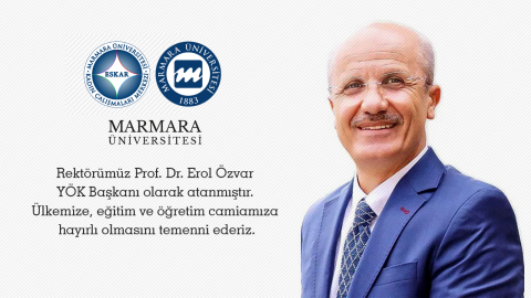 Rektörümüz Prof. Dr. Erol Özvar YÖK Başkanı olarak atanmıştır. Ülkemize, eğitim ve öğretim camiamıza hayırlı olmasını temenni ederiz.